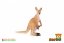 Grand kangourou avec bébé zooted plastique 11cm