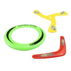 Gry plenerowe - latające dyski, zestaw 3 sztuk