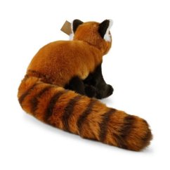 Rappa Plyšová panda červená 28 cm ECO-FRIENDLY
