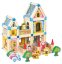 2Kids Toys Dřevěná stavebnice Zámek barevný