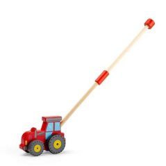 Bigjigs Toys Dřevěný jezdík Traktor