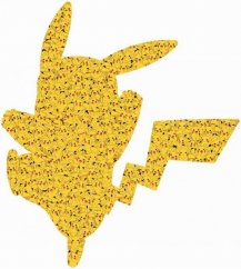 Ravensburger : Pokémon Pikachu Silhouette Puzzle 727 pièces