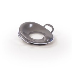 Scaun de toaletă antiderapant, gri