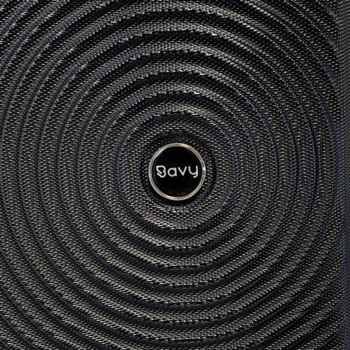 Bavy Cestovní kufr skořepinový 24" Circle Black