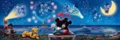 Puzzle 1000 piezas panorama - Mickey y Minnie