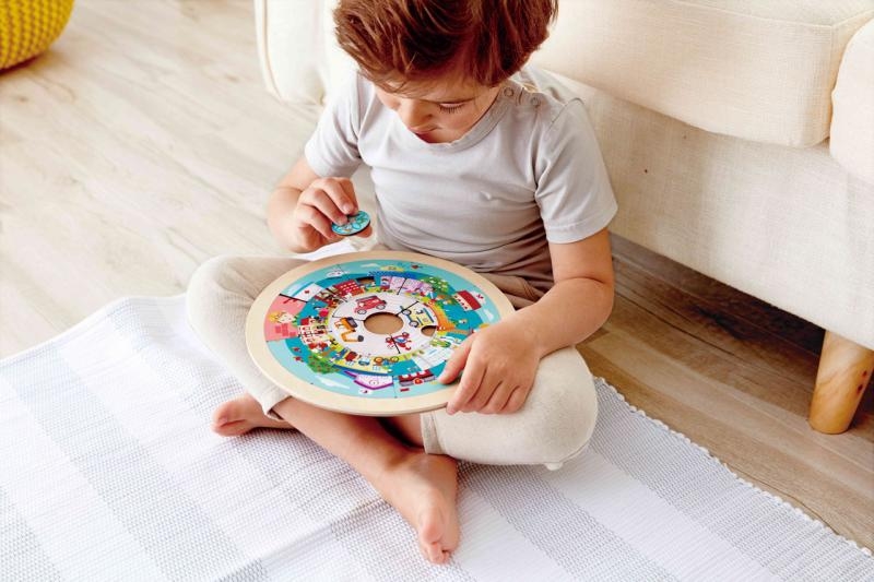 Puzzle Hape - Appel en cercle