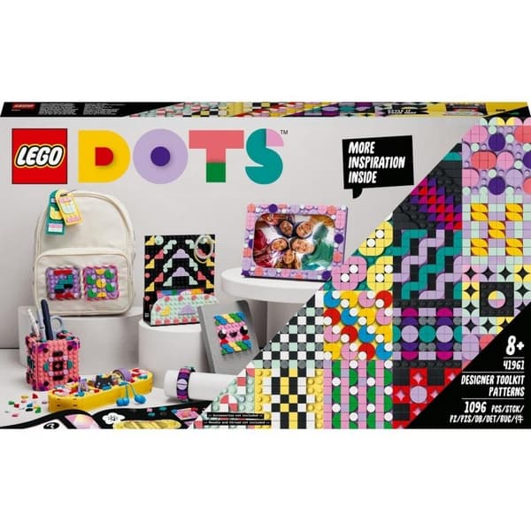 Dizajnová sada LEGO® DOTS 41961 - vzory