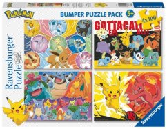 Ravensburger Pokémon puzzle 4x100 elementów