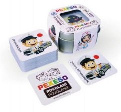 Hmáák Waterproof 64 de cărți în cutie de tablă 6x6x4cm Hmáák