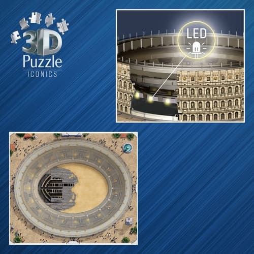 Iconics 3D puzzle Koloseum (Noční edice)