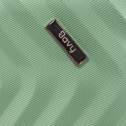 Bavy Cestovní kufr skořepinový 28" Waves Light green