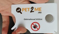 Pet2Me Urządzenie do usuwania kleszczy z lupą