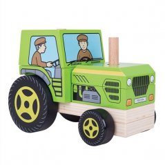 Bigjigs Traktor do montażu dla dzieci