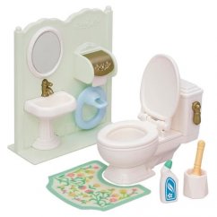 Sylvanian Families - Set da bagno con toilette