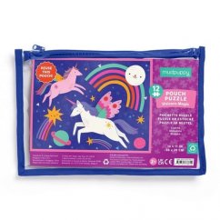 Mudpuppy Puzlle Unicorn Magic in a bag 12 db