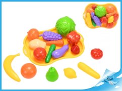 Set de fruits et légumes 32cm en filet
