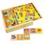 Bigjigs Toys Domino di legno con animali