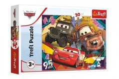 Puzzle Cars 3/Rychlá auta 30 dílků