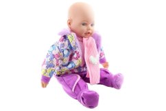 Miminko 50 cm velké holka - srdce