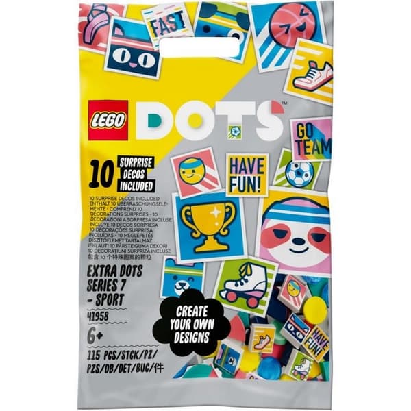 LEGO®  Dots 41958 Doplňky – 7. série – SPORT