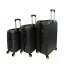 Bavy Cestovní kufr skořepinový Diamond Dark grey - set 3 ks