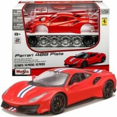 Maisto - KIT FERRARI ASSEMBLY LINE, Ferrari AL - Ferrari 488 Pista, 1:24