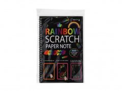 Notatnik Scratch/Scratch Notebook rainbow 10 arkuszy w torbie