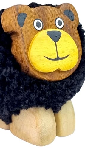2Kids Toys Dřevěná figurka XL pompon Medvěd