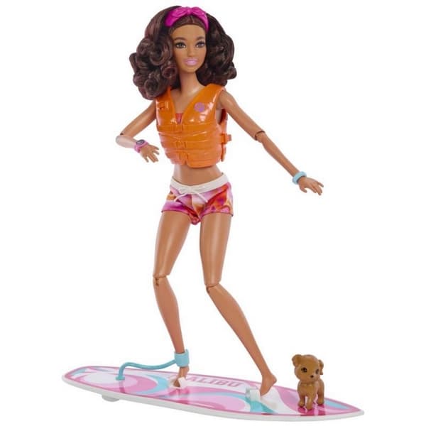 Barbie HPL69 surfeuse avec accessoires
