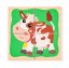 Minipuzzle - Animales en caja de madera