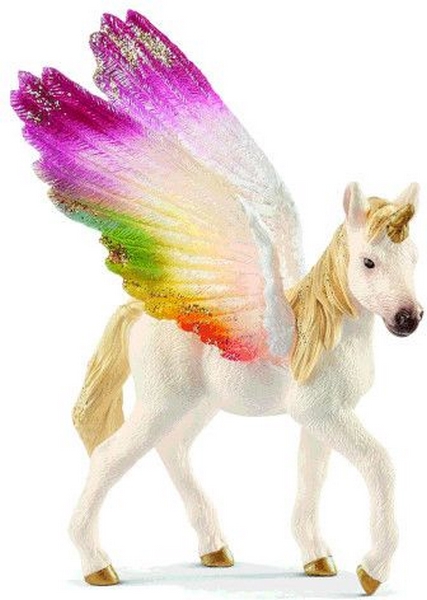 Schleich 70577 Potro de unicornio arco iris con alas