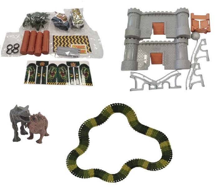 Bavytoy Variabilní dráha dino 156ks