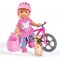 Panenka Evi s bicyklem