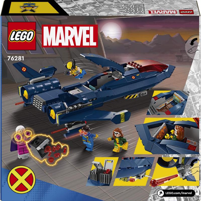 LEGO® Marvel (76281) X-Men X-Jet Jet X-Men