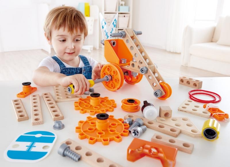 Hape Science Lab - luxusná sada, 57 kusov