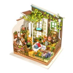 Casa en miniatura RoboTime Terraza jardín
