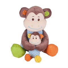 Bigjigs Baby Monkey Cheeky Big baba majom