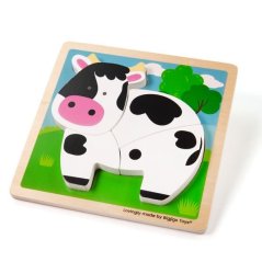 Jouets Bigjigs Puzzle à insérer Vache