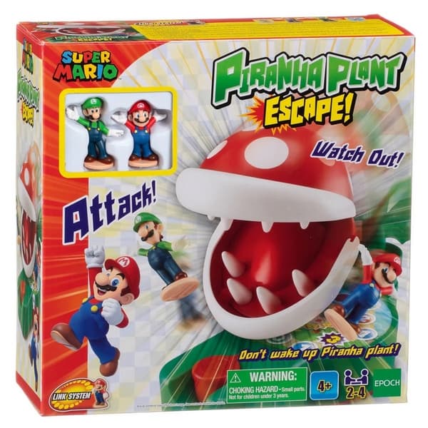 Super Mario - Piranha Plant Escape, jeu de société