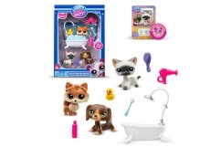 Littlest Pet Shop Set de baie cu 3 figurine