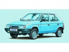 Model Škoda Favorit 1:28