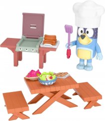 Bluey hrací sada grilování na zahradě
