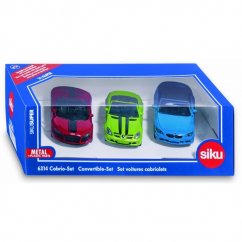 SIKU Super 6314 - Jeu de cabriolets 3pcs