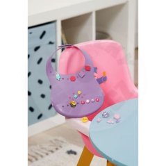 BABY bavetă de naștere cu decorațiuni cu clipsare TV