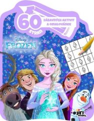 Libro de colorear y actividades con pegatinas Ice Kingdom/Frozen 21,5x28cm