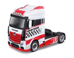Bburago - Mașini de pompieri stradali, cabine personalizate pentru transportoare, 1:43
