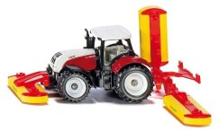 SIKU Blister 1672 - Traktor Steyr se sekacími nástavci