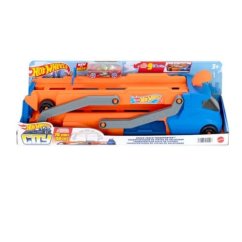 Hot Wheels City Traktor pótkocsi rakétakilövővel