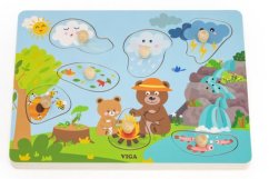 Dřevěná vkládačka zvuková