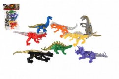 Dinosaurio/Dragón 8 piezas de plástico 14-17cm